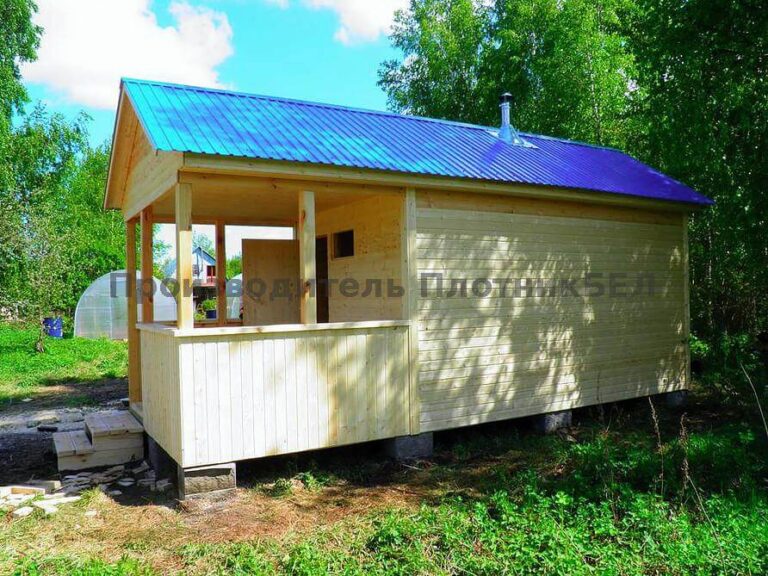 Хозблок (бытовка) 7х3 под баню Слуцкий р-н, д.Подлошица