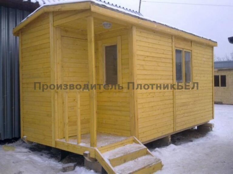 Хозблок (бытовка) 2х4 с крыльцом г.Минск