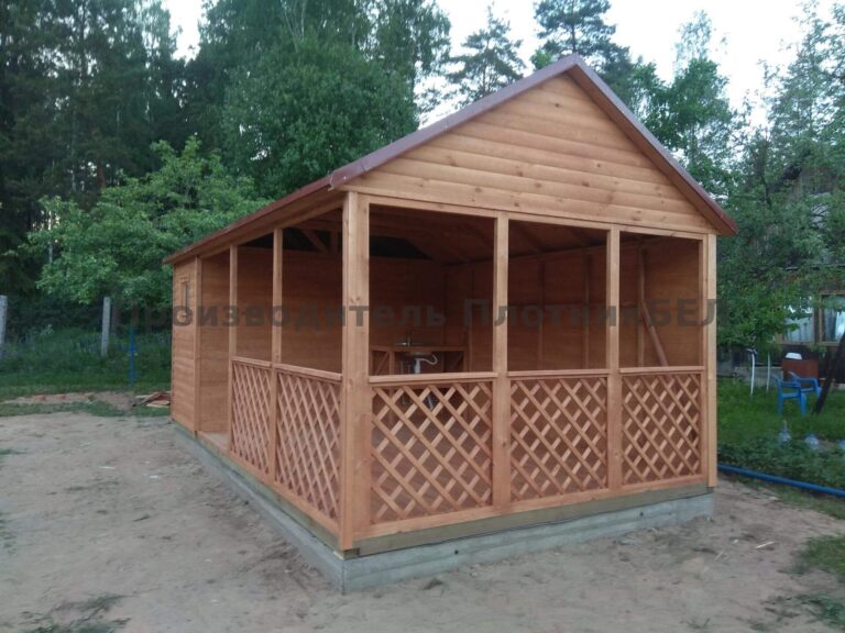 Беседка с кухней и хозблоком Смолевичский р-н, Прилепская усяжка