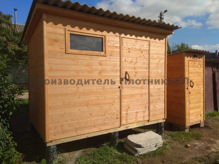 Хозблок и туалет дачный Пуховичский р-н, Песчаное
